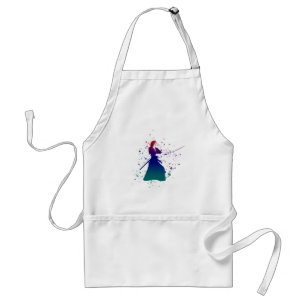 Female Samurai Warrior with Sword Standard Apron