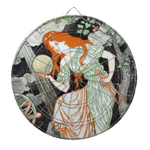 Female Scientist (Women in Science & Tech) (STEM) Dartboard