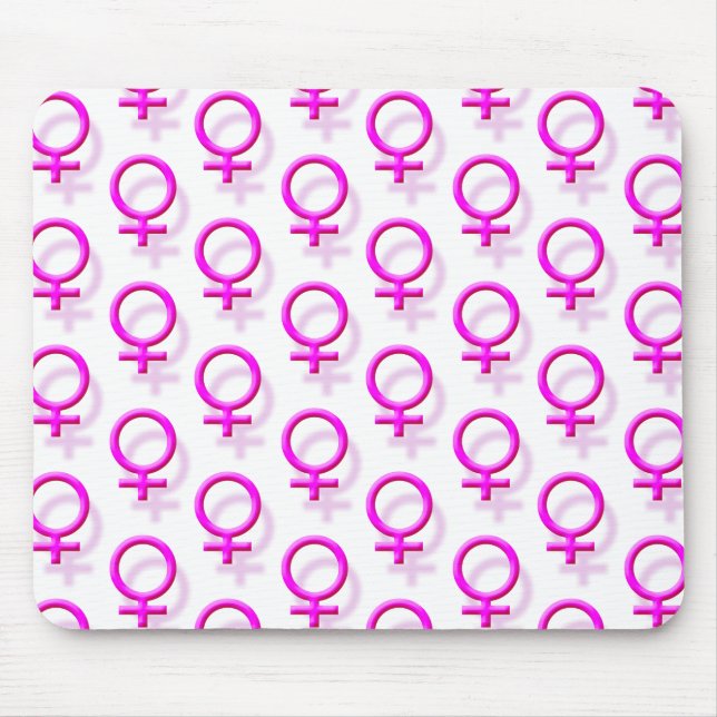 Female Sex-Symbol Mouse Pad (Front)