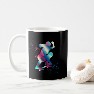 Female Skateboarder Coffee Mug