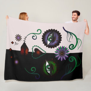 Female Skull blankets - Female Fantasy Characters