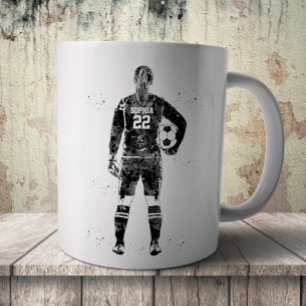 Female Soccer Goalie Coffee Mug