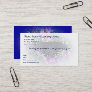 Female Spicebush Swallowtail Butterfly Business Card