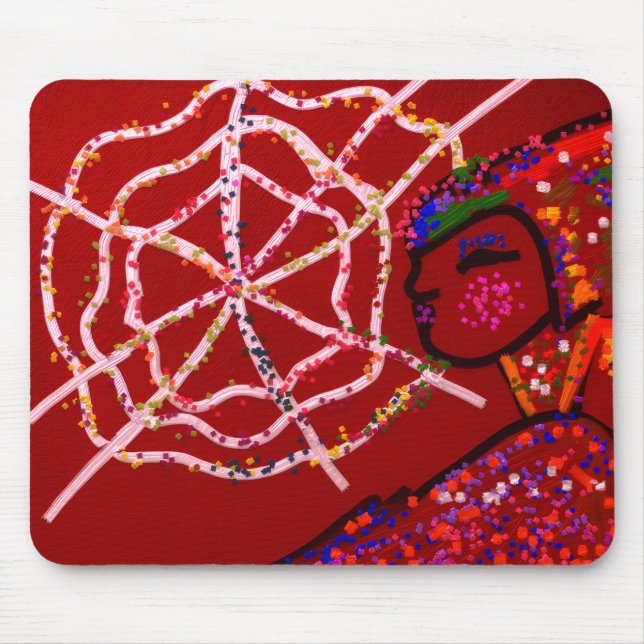 Female Spider Pharaoh  Mouse Pad (Front)