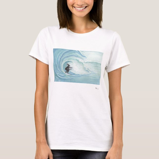 Female Surfer T-Shirt (Front)