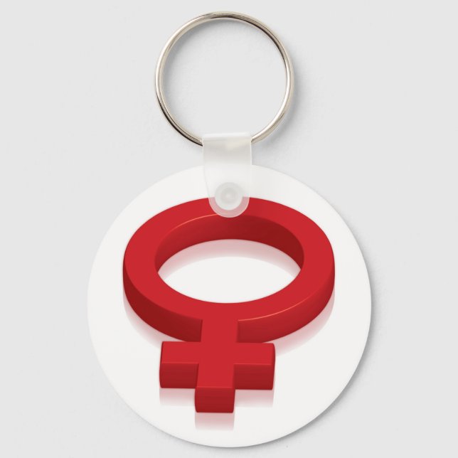 FEMALE SYMBOL KEY RING (Front)