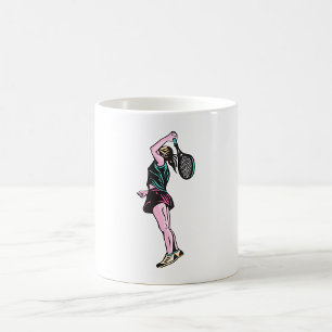 Female Tennis Player  Coffee Mug