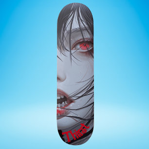 Female vampire  skateboard