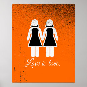 FEMALE WEDDING LOVE -.png Poster
