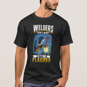 Female Welder Welding Mechanic Forge Metalwork T-Shirt