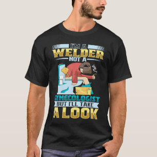 Female Welder Welding Mechanic Forge T-Shirt