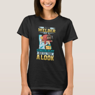 Female Welder  Welding Mechanic Forge T-Shirt