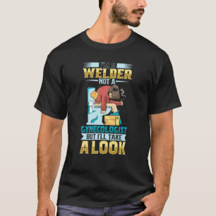 Female Welder Welding Mechanic Forge T-Shirt