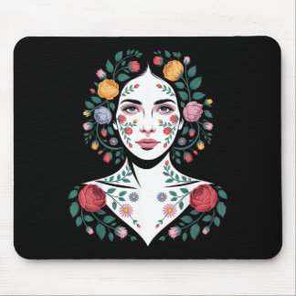 Female Womens Fashion Designer Tops Princess Queen Mouse Pad