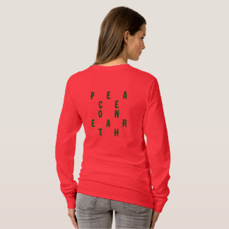 FEMINARTISTE PEACE ON EARTH T-Shirt