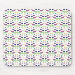Feminine and Pretty Polka Dot Pattern Mouse Pad