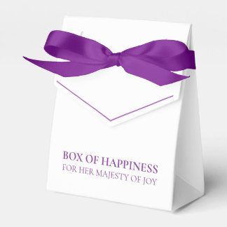 Feminine & Elegant Birthday Party Favor Design Favour Box