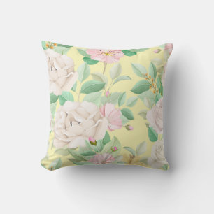Feminine Floral Cushion
