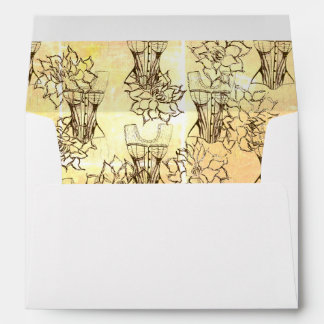 Feminine Floral Envelope