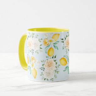 Feminine Floral Pattern Mug