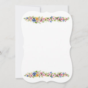 Feminine Floral spray - Scalloped edges. SO PRETTY