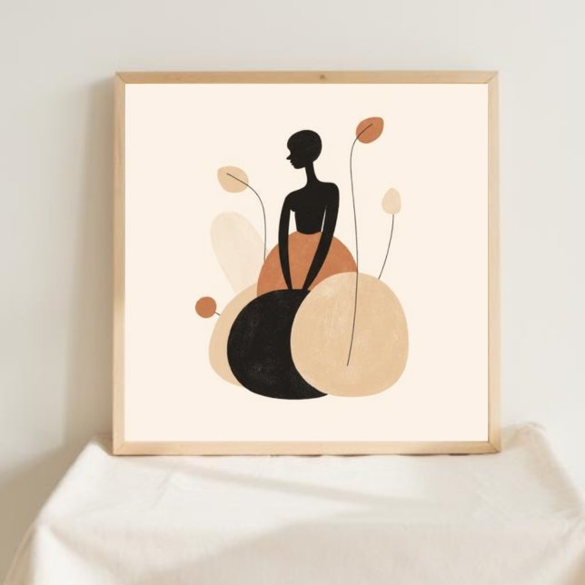 Feminine Geometric Line Art Set Poster (Creator Uploaded)