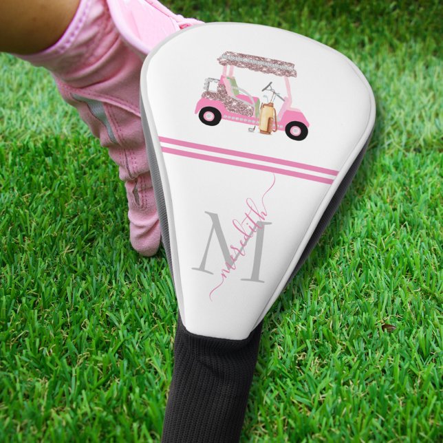 Feminine Golf Cart Personalised * Head Cover (Creator Uploaded)