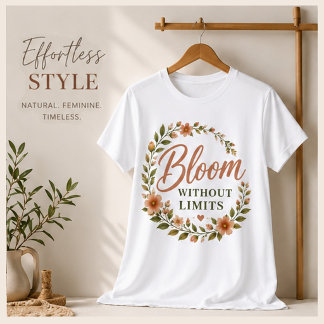 Feminine Inspirational Boho Women’s Graphic T-Shirt