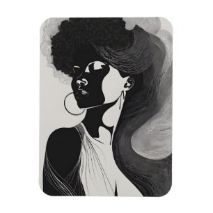 Feminine Line Magnet