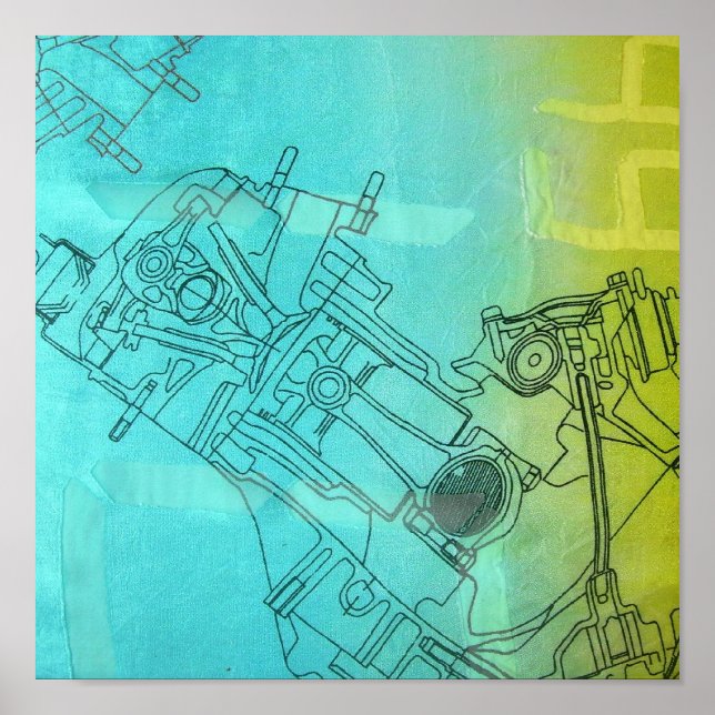 Feminine mechanics poster (Front)