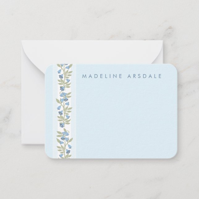 Feminine Personal Stationary Note Card (Front)