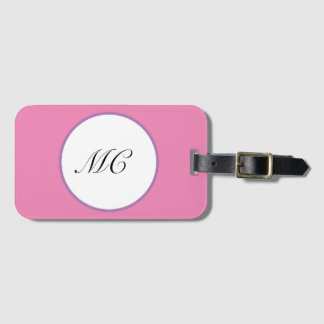 Feminine Personalised Luggage Tag