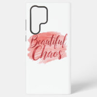 Feminine Pink Watercolor Beautiful Chaos