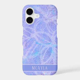 Feminine Purple Abstract Floral Personalised