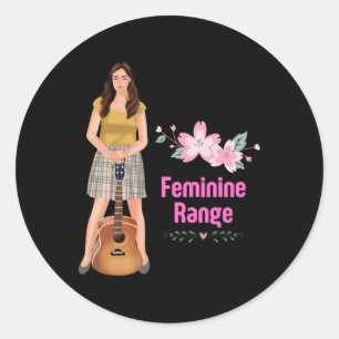 Feminine Range 4 Sticker 