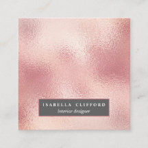 Feminine sparkling rose gold foil | professional