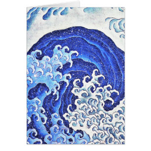 Feminine Wave by Hokusai