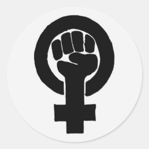 Feminism Classic Round Sticker