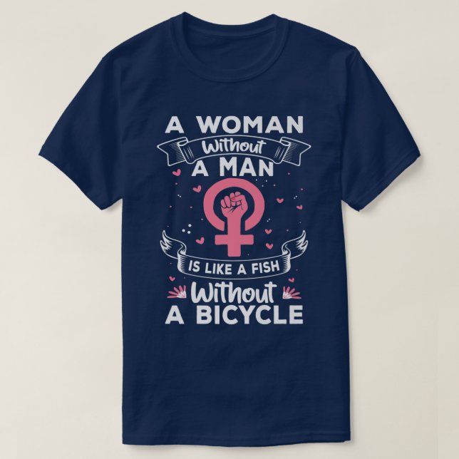 Feminism Design For Campaigner Of Womens Right1104 T-Shirt (Design Front)