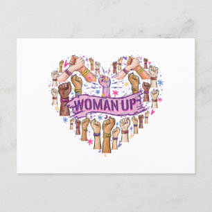 Feminism Feminist Strong Women empowerment Feminis Postcard