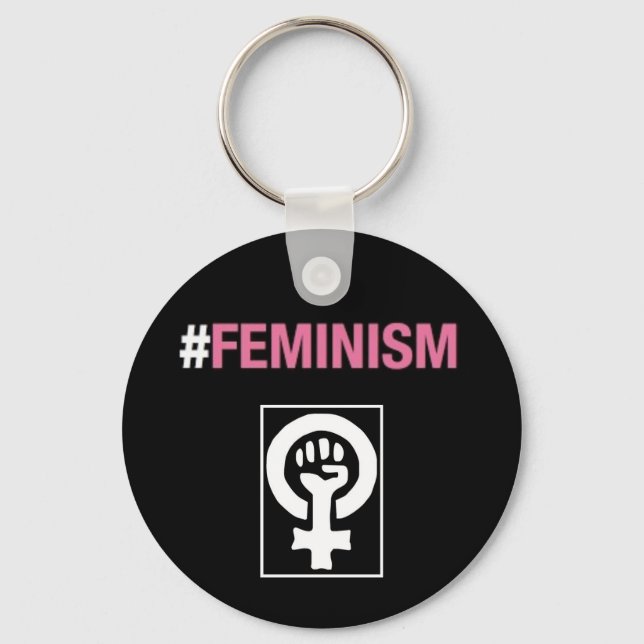 Feminism Key Ring (Front)