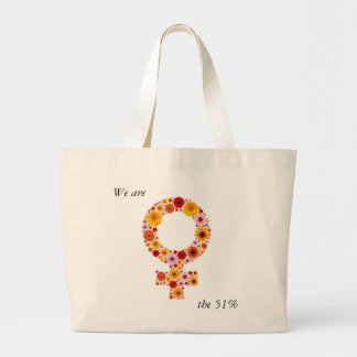 Feminism Large Tote Bag