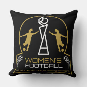 Feminism Soccer Football Sport Cushion