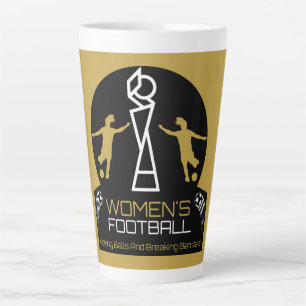 Feminism Soccer Football Sport Latte Mug