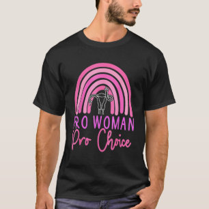 Feminism Stars Stripes Reproductive Right Pro Choi T-Shirt