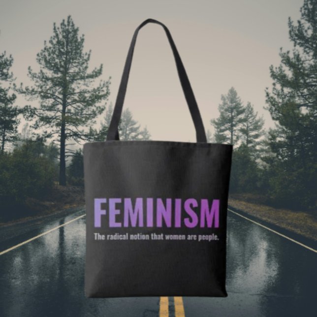 Feminism Statement Tote – Carry It With Conviction Bag (Creator Uploaded)