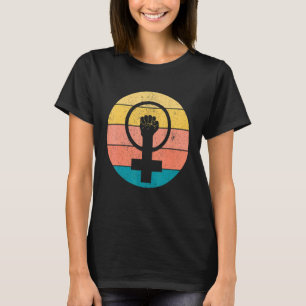 Feminism Symbol Female Equality Woman Up Feminist  T-Shirt