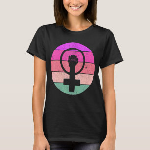 Feminism Symbol Female Equality Woman Up Feminist T-Shirt
