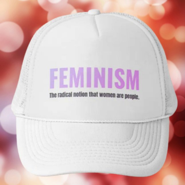 Feminism Trucker Hat –Delicate Power, Bold Message (Creator Uploaded)