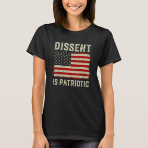Feminist Activist Protest Feminism Dissent Is Patr T-Shirt